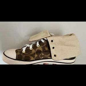 Women's Coach high top sneakers